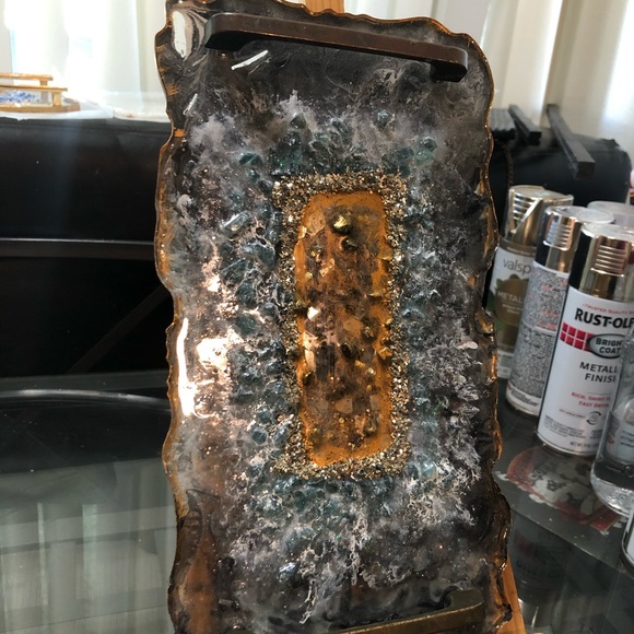 š«SOLDš«Geode tray with handles - Picture 2 of 4